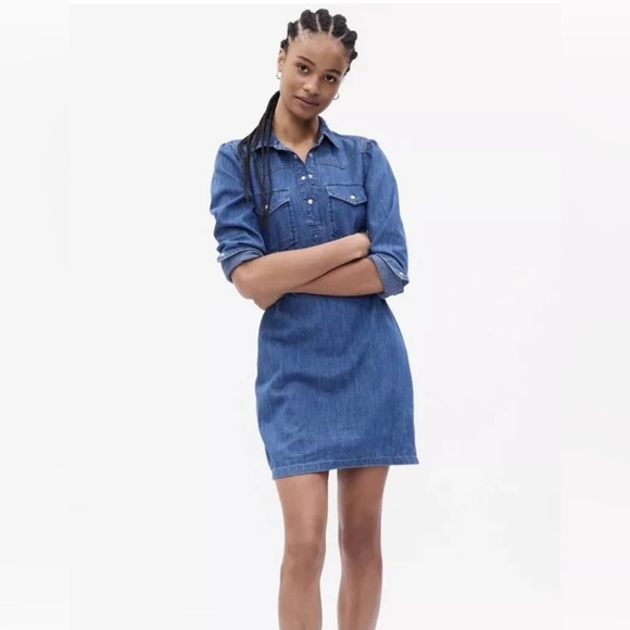 GAP Dresses & Skirts - GAP Western Denim Mini Dress